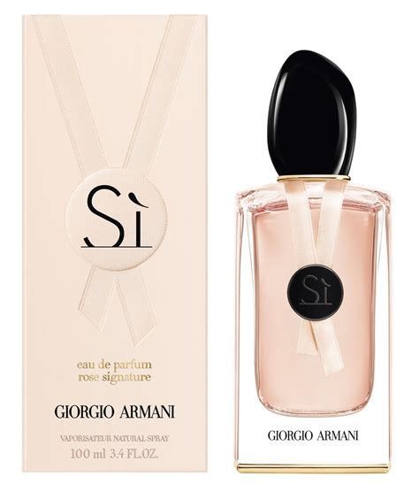 rose perfume for armani si